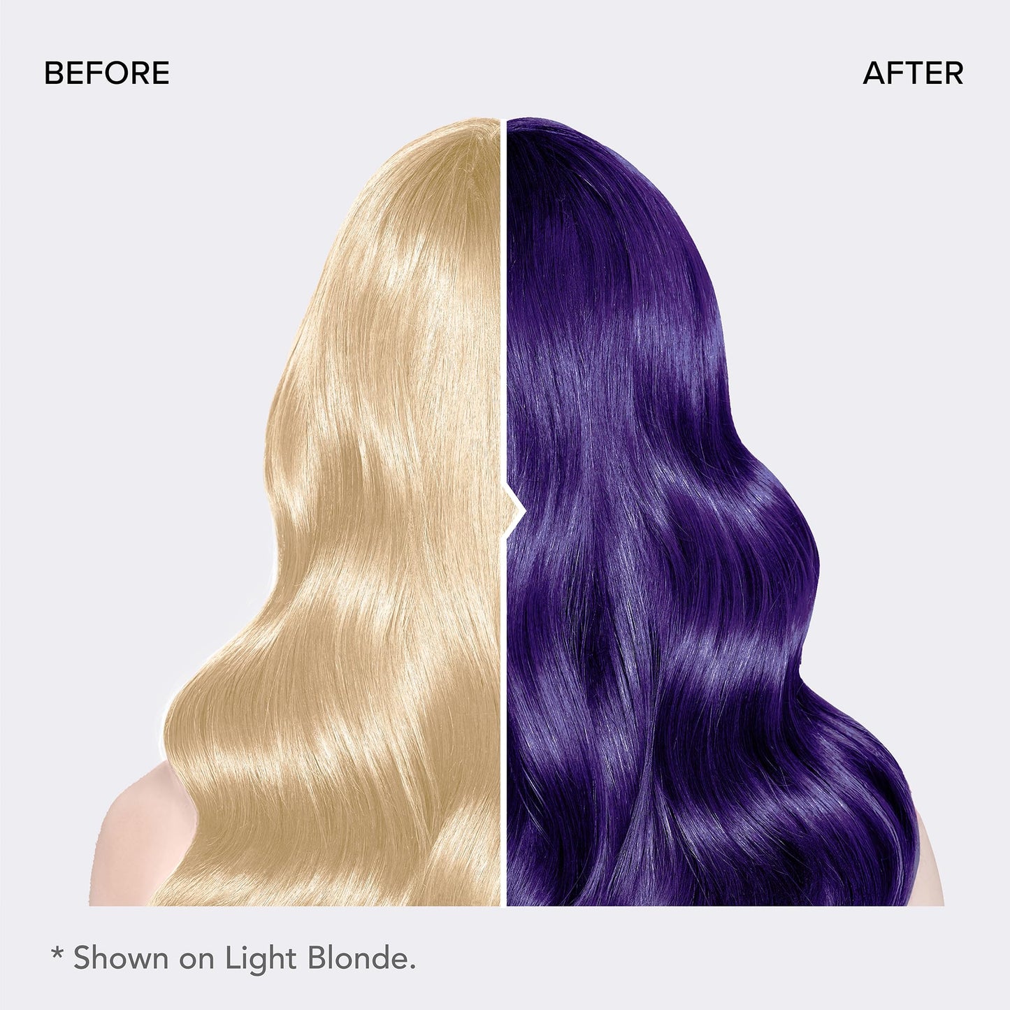 Splat Purple Desire Semi Permanent Hair Dye Kit with Bleach, 1 Application, Includes Purple Hair Dye, Oxide & Bleach Powder, Vegan & Cruelty Free Hair