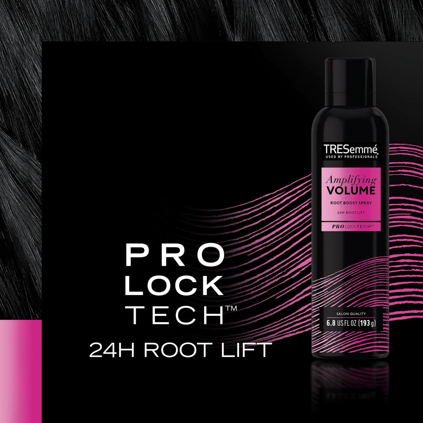 TRESemme Hair Spray, Volume Spray (Pack of 2), 6.8 Oz each, Finishing Hair Thickening Products for Women, Volumizing Hair Products for Thicker, Fuller