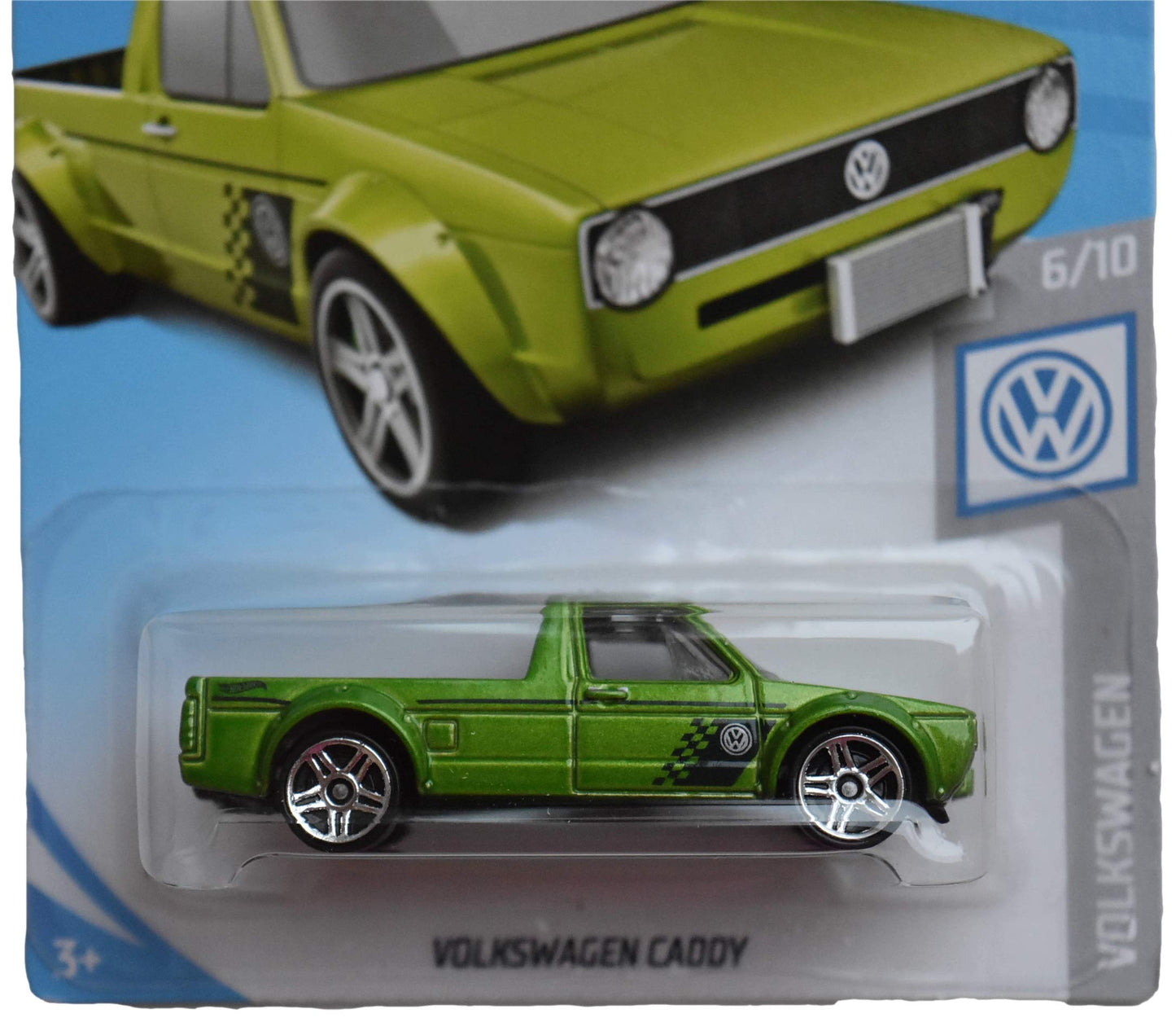 Hot Wheels Volkswagen Series 6/10 Volkswagen Caddy 177/250, Green