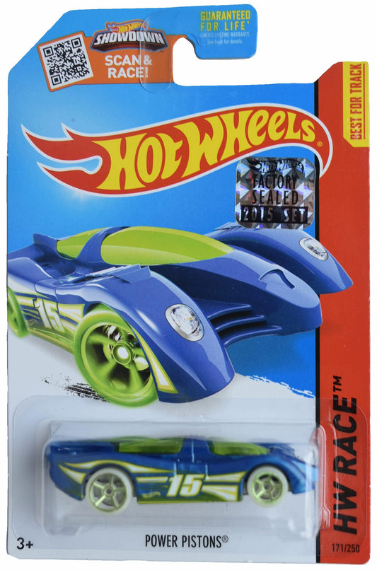 Hot Wheels Power Pistons, HW Race 171/250 [Blue]