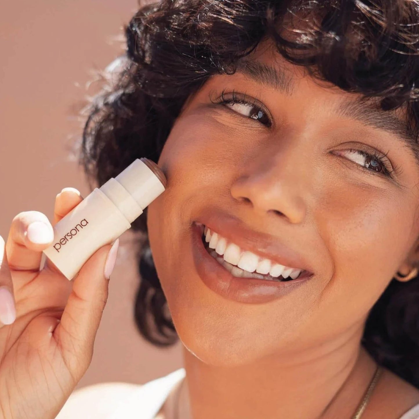 PERSONA Sahara Dreamstick Cream Bronzer | Lightweight, Blendable & Non-Comedogenic | With Kaolin, Nylon-12, White & Green Tea Extracts | Vegan