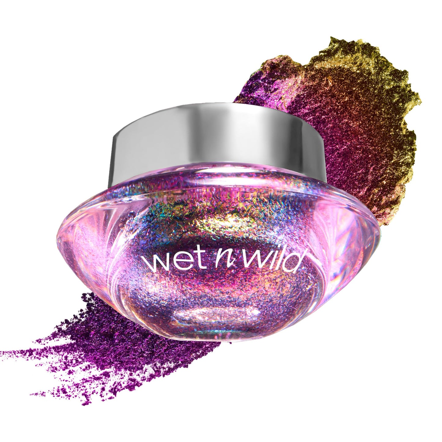 wet n wild Chameleon Chrome Eyeshadow Foil, Multi-Chromatic Light-Reflecting Pigments, Self-Adhering & High-Impact Color, Long-Lasting & Blendable