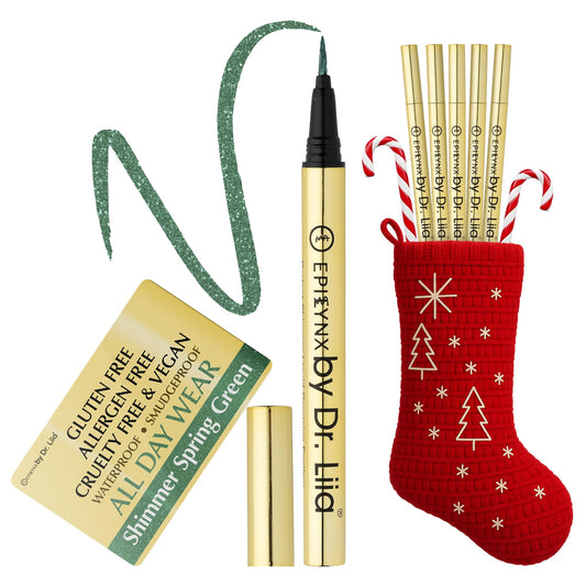 Liquid Eyeliner - Hypoallergenic Eyeliner with Fine Brush Tip, Long-Lasting Waterproof Eye Liner - Cruelty-Free, Vegan, Hypoallergenic, Gluten-Free