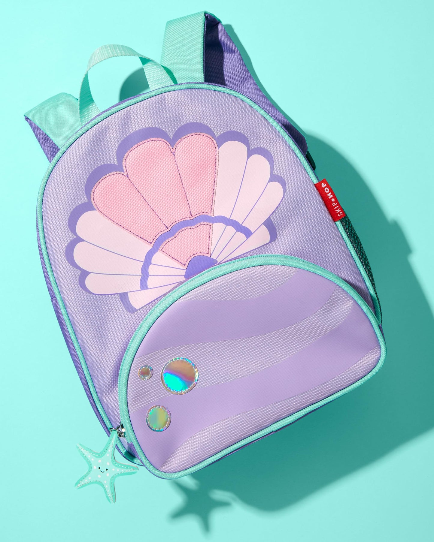 Skip Hop Little Kid's Backpack, 12 inches, 3 years+, Sparks Seashell