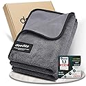 Deedlite Shiny Bath Wipes Shower Cleaning Cloths, Premium Car Drying Towel | Ultra Absorbent Twisted-Loop Design| Microfiber Towel for Car, Shower…