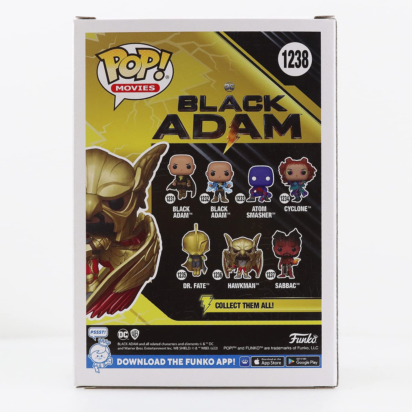 Funko Pop! Movies Black Adam Hawkman Pop! Vinyl Collectible Toy Figure - Limited Edition Exclusive