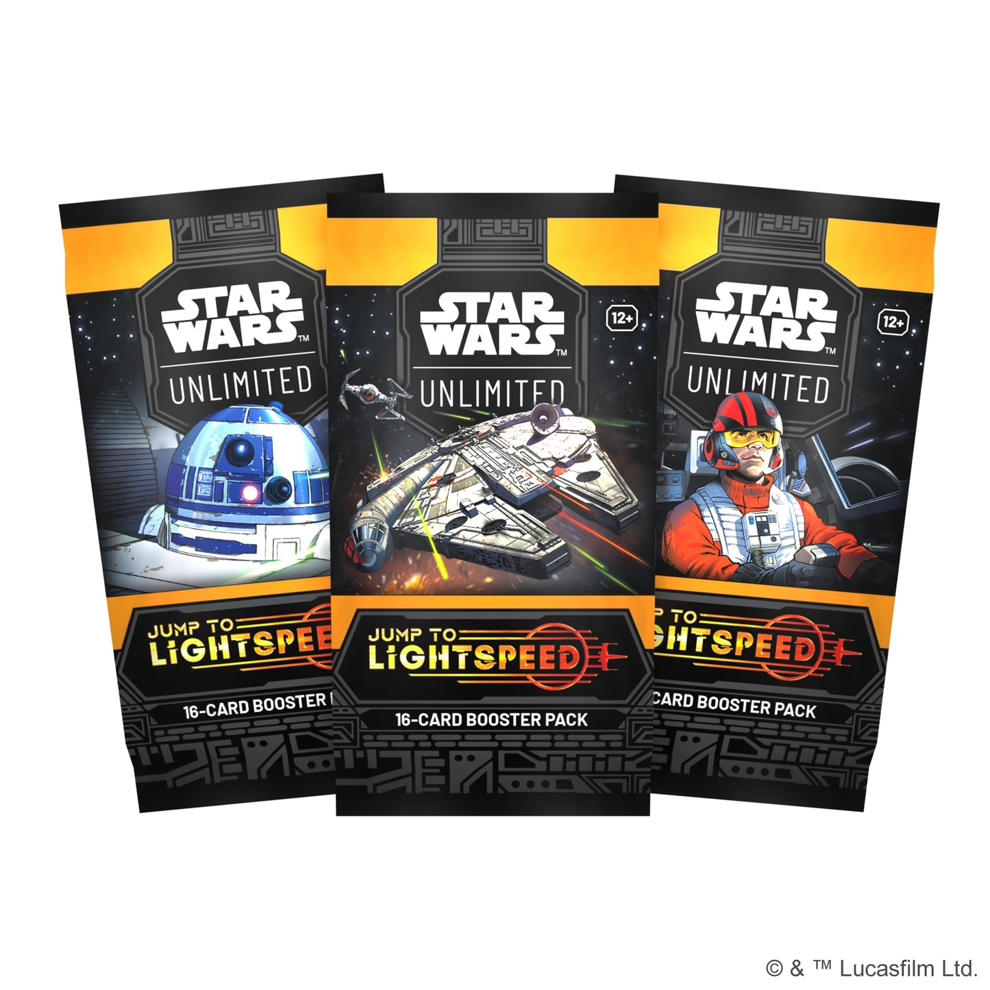Asmodee Star Wars: Unlimited TCG Jump to Lightspeed Booster Display (Set of 24 Booster Packs) - Trading Card Game for Kids & Adults, Ages 12+, 2+…