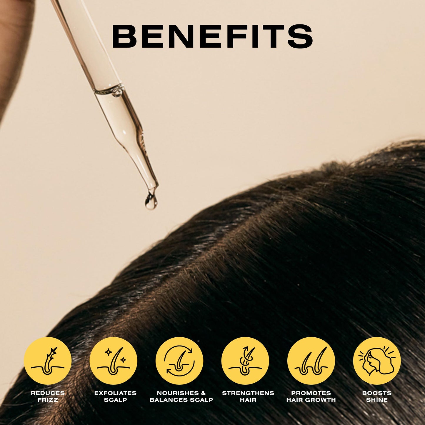 Ceremonia Scalp Power-Duo Aceite de Moska & Scalp Masajeador Aloe Vera Babassu Castor 2 Fl Oz 60 mL