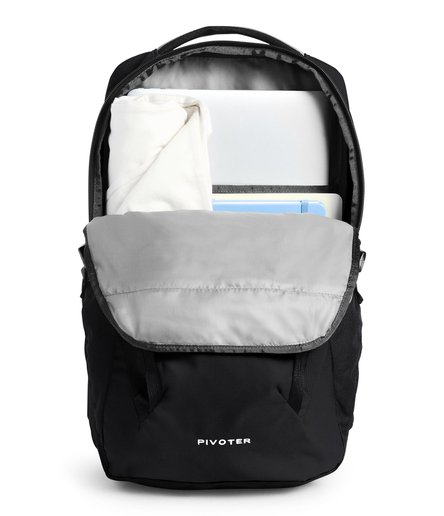 The North Face Pivoter Everyday Laptop Backpack - NPF, TNF Black-NPF, One Size