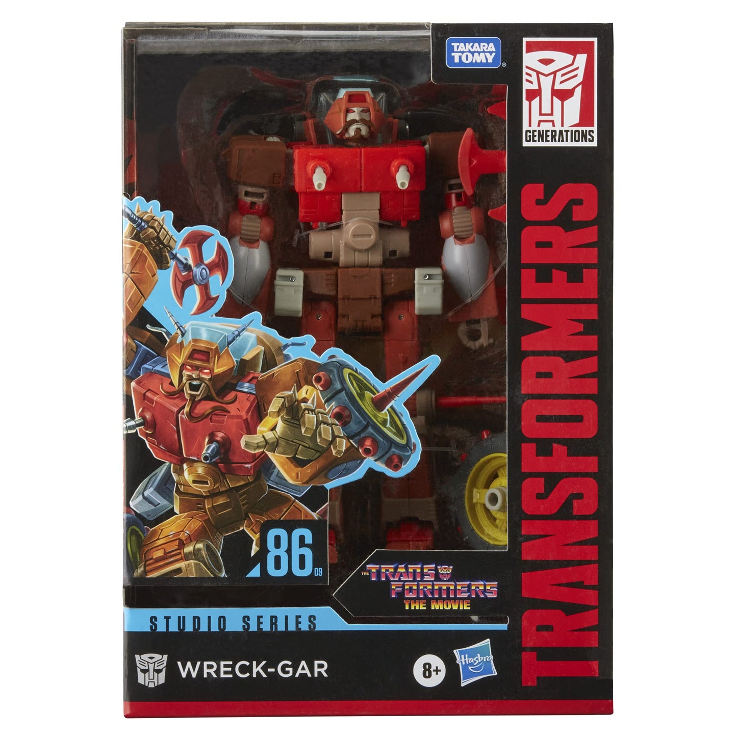 Transformers Toys Studio Series 86-09 Voyager Class The The Movie 1986 Wreck-Gar Action Figure - Ages 8 and Up, 6.5-inch