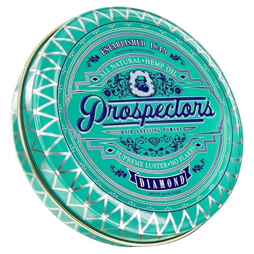 PROSPECTORS Diamond Hair Pomade 4 oz. Tin Can