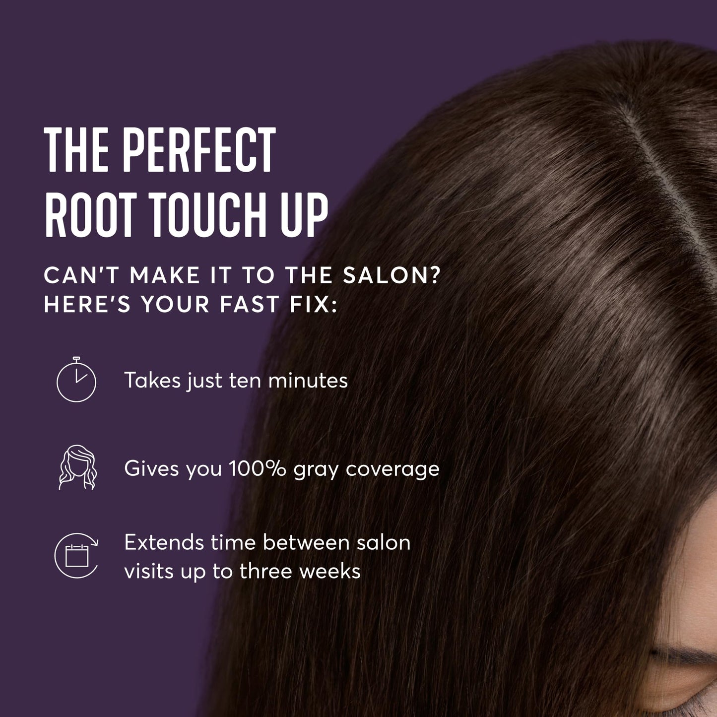 Madison Reed Root Perfection Root Touch Up Kit - 5N Calabria Dark Brown, 2 Permanent Applications, 100% Gray Coverage in 10 Min | PPD-Free