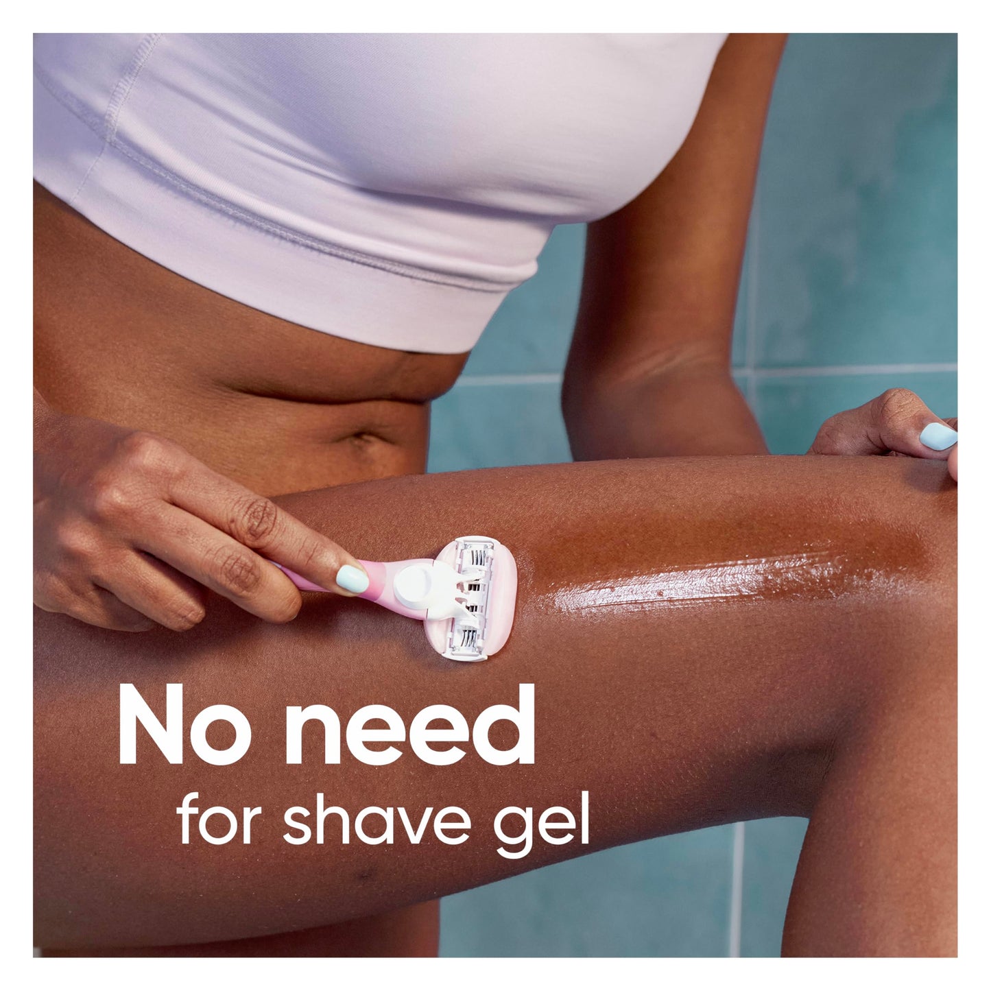 Gillette Venus ComfortGlide White Tea Women's Razor Refills, 4 Refill Cartridges, Fits Venus Reusable Razor Handles, 3-Bladed with Built-in Shave Gel Beauty and Personal Care Gillette Venus
