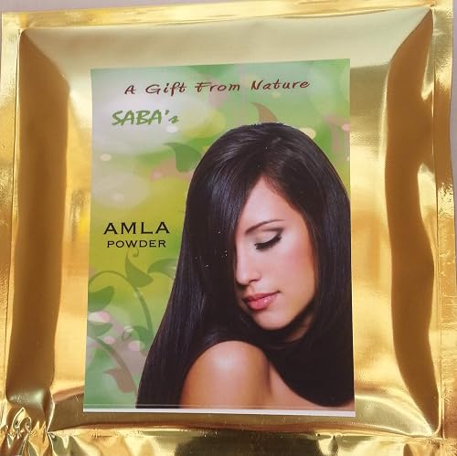 Lustrous Henna Pure Amla Powder for Hair and skin care 100 Grams