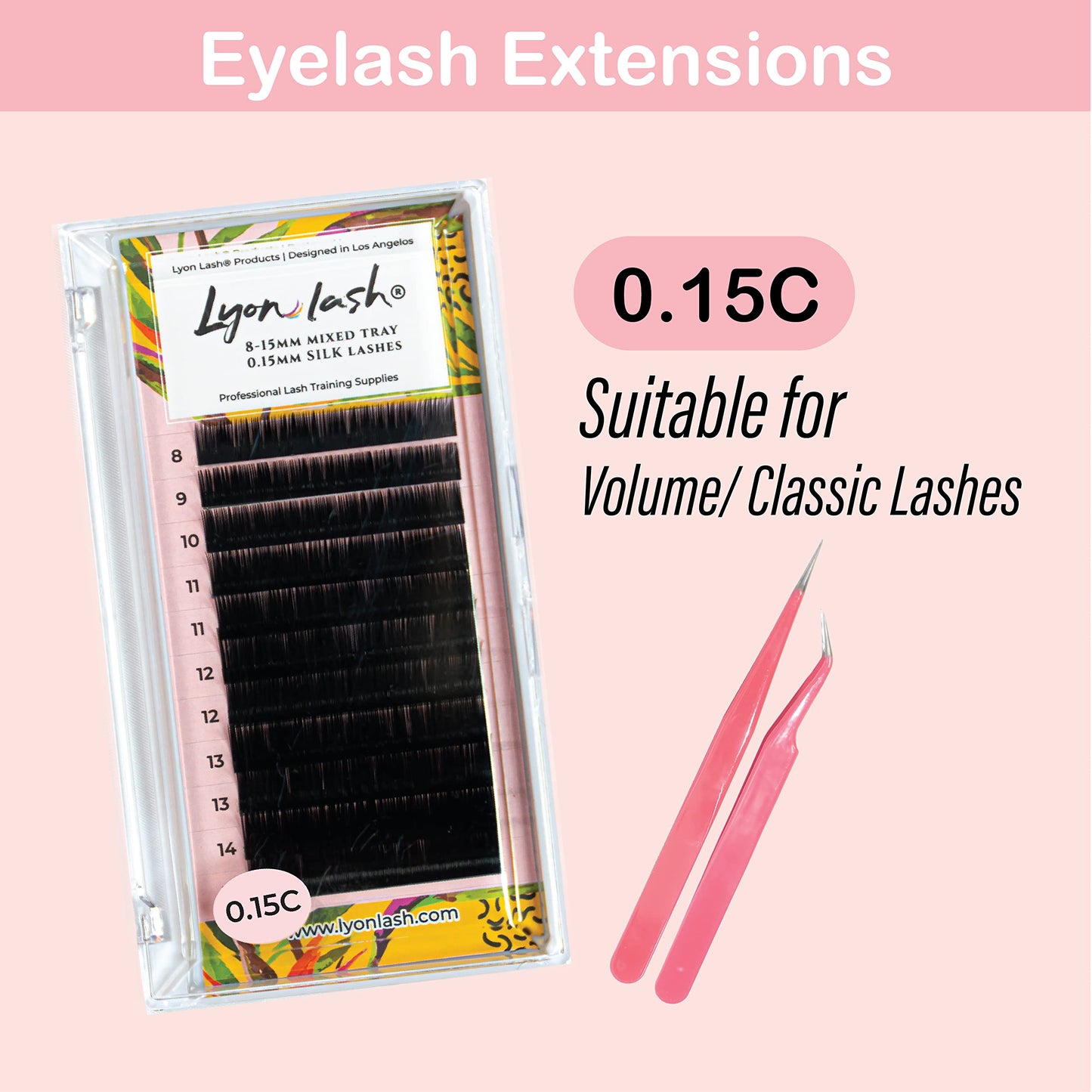 Lyon Lash Eyelash Extension Supplies 4x100 Packs - 100 Pairs Under Eye Gel Pads | 100 Disposable Mascara Brushes Wands | 100 Micro Applicators Brush |