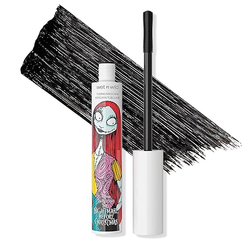 wet n wild Nightmare Before Christmas Doll Eyes Tubing Mascara, Lash Lifting & Lengthening Formula, Easy Warm-Water Removal, Smudge-Proof…