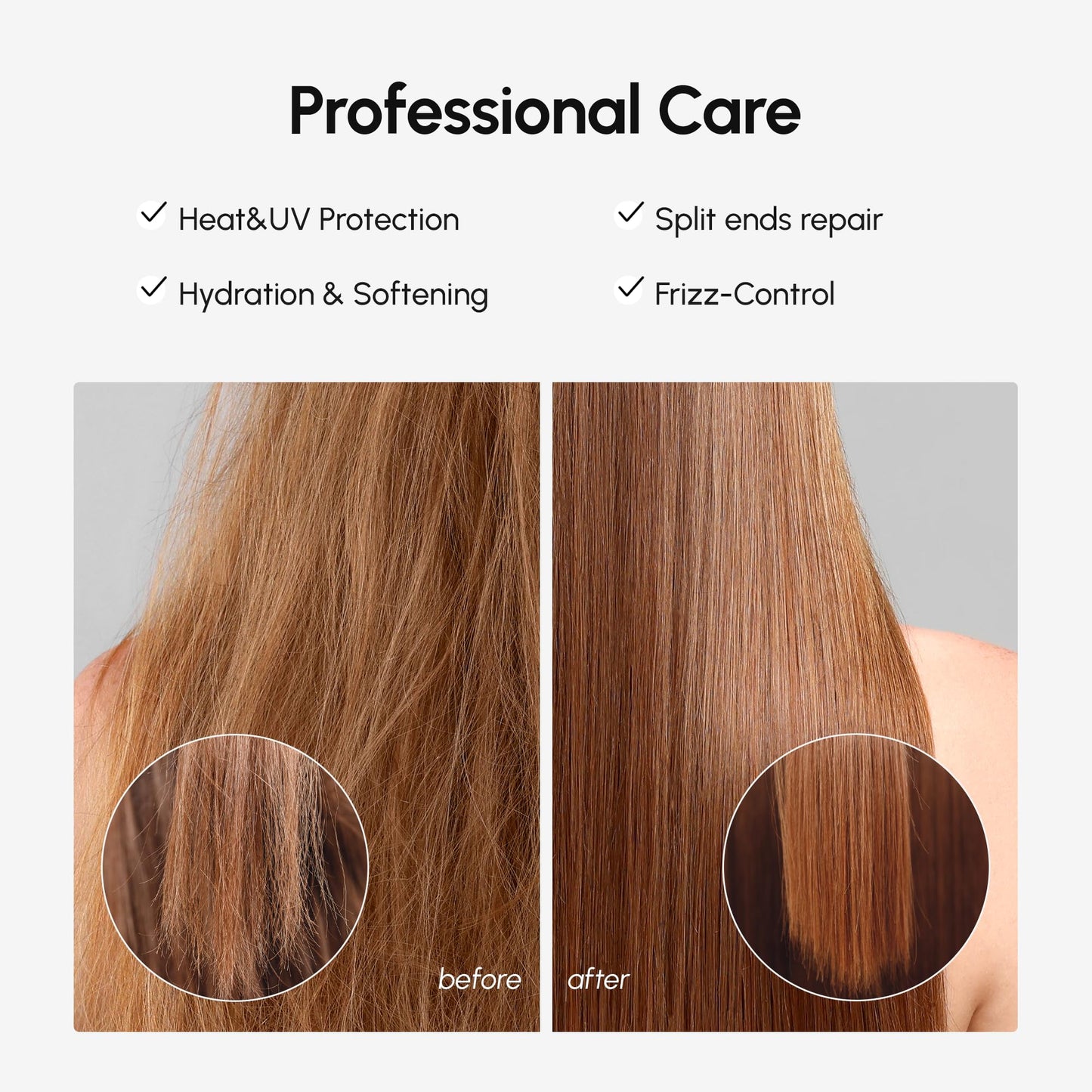 MAREE Hair Oil for Frizzy Hair with Argan Oil, Keratin & Biotin 3 PACK - Hair Serum for Dry and Curly Hair Gloss - Frizz Control Hair Care Products Beauty and Personal Care MAREE