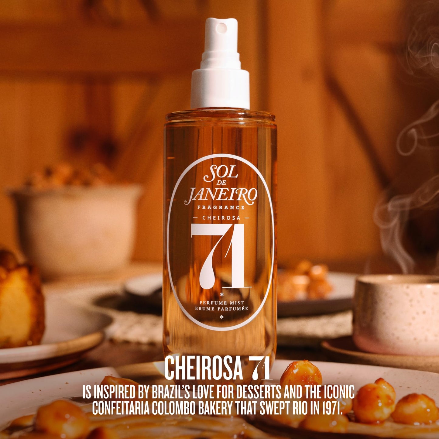 Sol de Janeiro Cheirosa 71 Hair & Body Fragrance Mist Travel Size 90mL/3.0 fl oz.