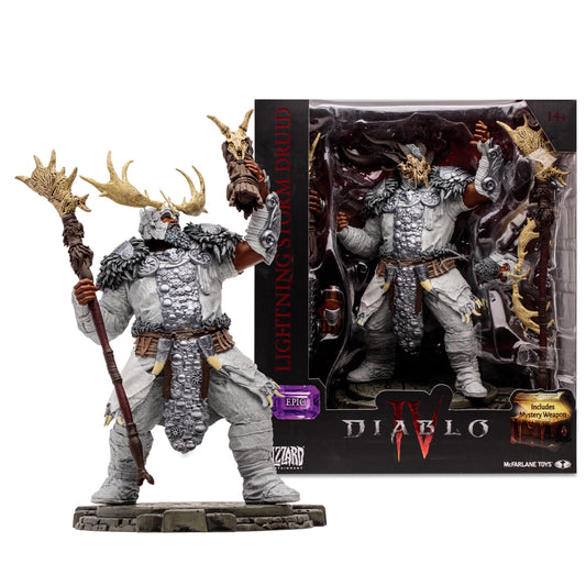 McFarlane Toys - Diablo IV Lightning Storm Druid (Epic) 1:12 Scale Posed Figure