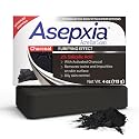 Asepxia Salicylic Acid & Activated Charcoal Bar Soap | Acne Treatment, Reduces Pimples & Blemishes, Deep Cleansing Facial Cleanser, Dries Out Acne