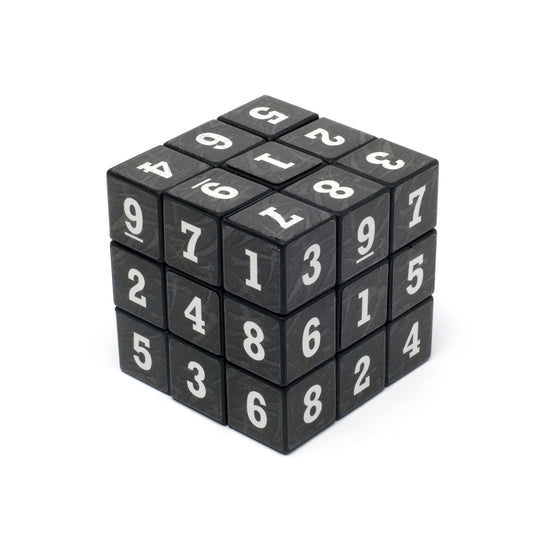 Loftus Sudoku Puzzle Cube - A Fun Portable Take On The Classic Sudoku Game - Can You Solve All 6 Sides, Multicolor