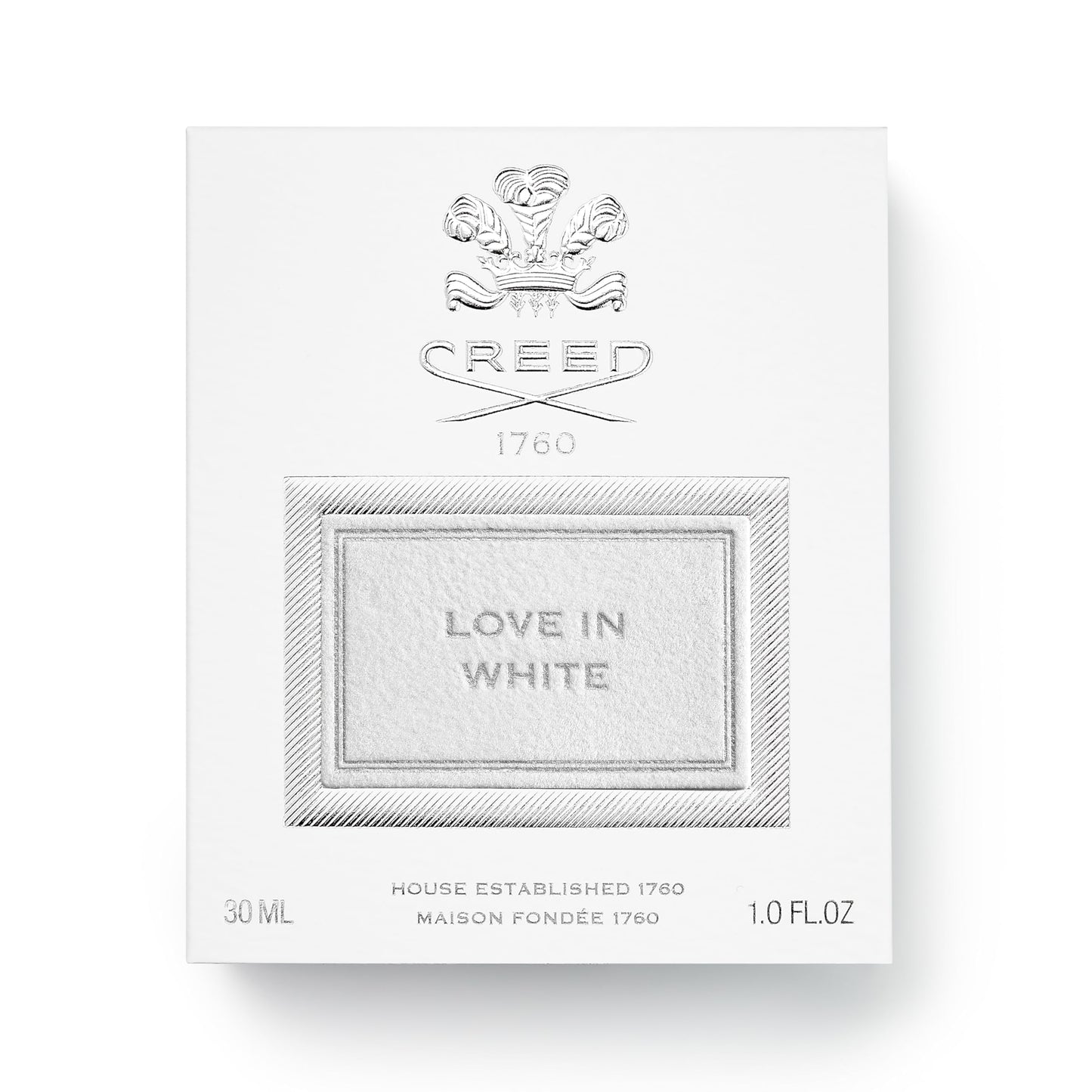 Creed Love in White, Luxury Perfume for Him & Her, Floral Fresh, Crisp & Green Fragrance, 30ML / 1 Fl Oz