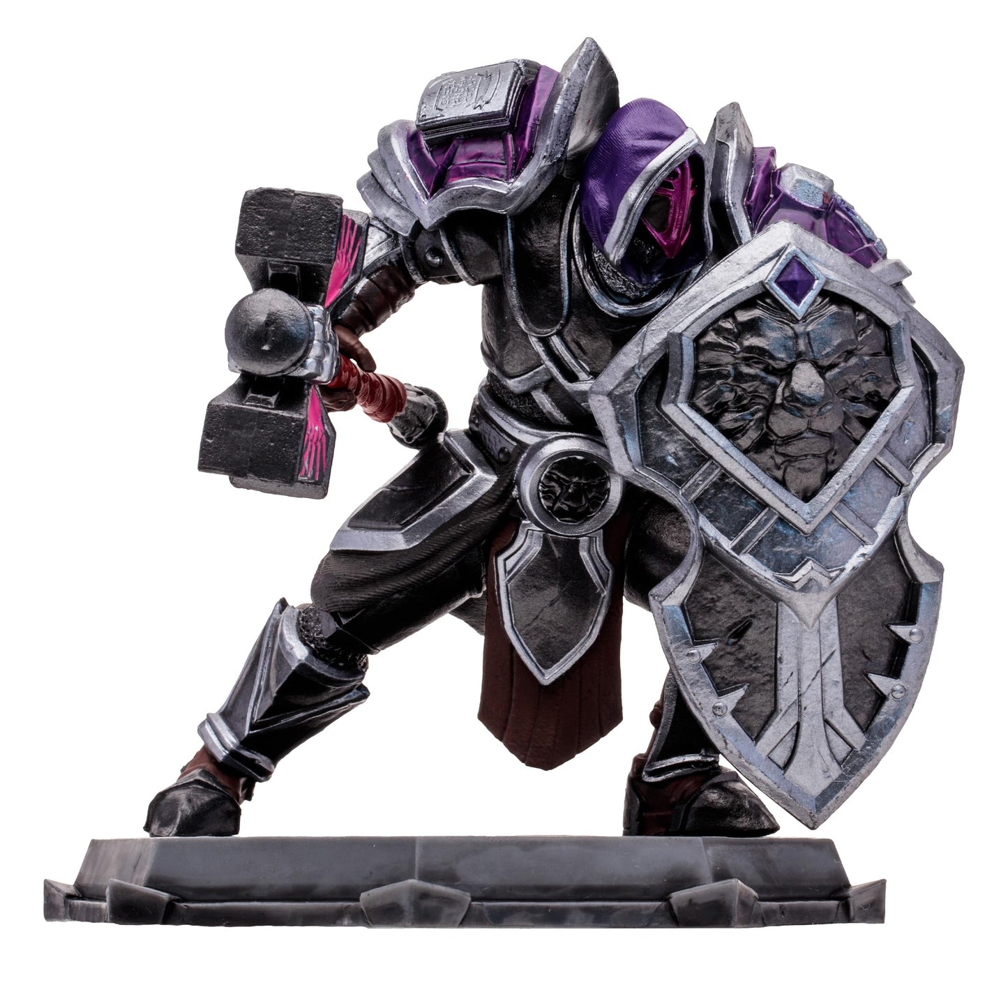 McFarlane Toys - World of Warcraft Human: Warrior/Paladin (Epic) 1:12 Scale Posed Figure