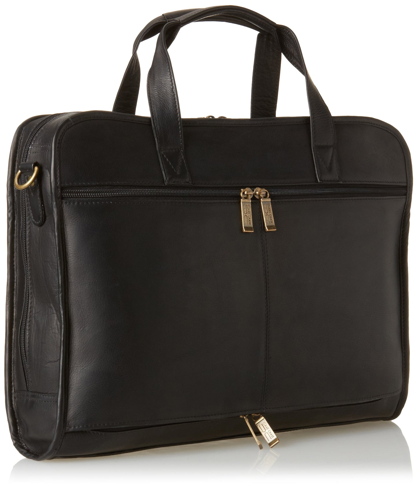 Claire Chase Professional Computer Briefcase, Black, One Size