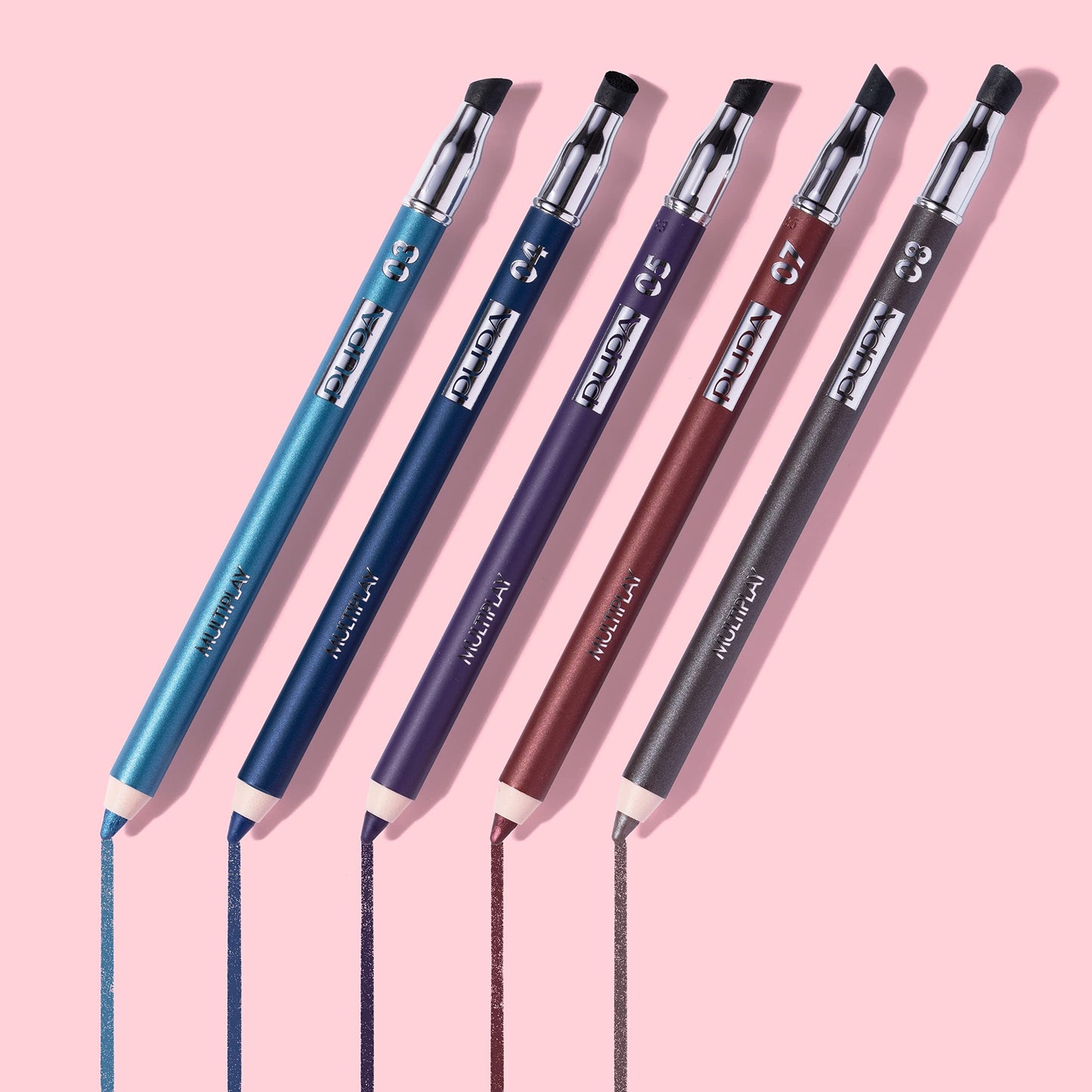 PUPA Milano Multiplay Eye Pencil - Multipurpose Pencil - Suitable For Sensitive Eyes - Soft And Smooth Texture - Paraben Free - Ophthalmologist Tested
