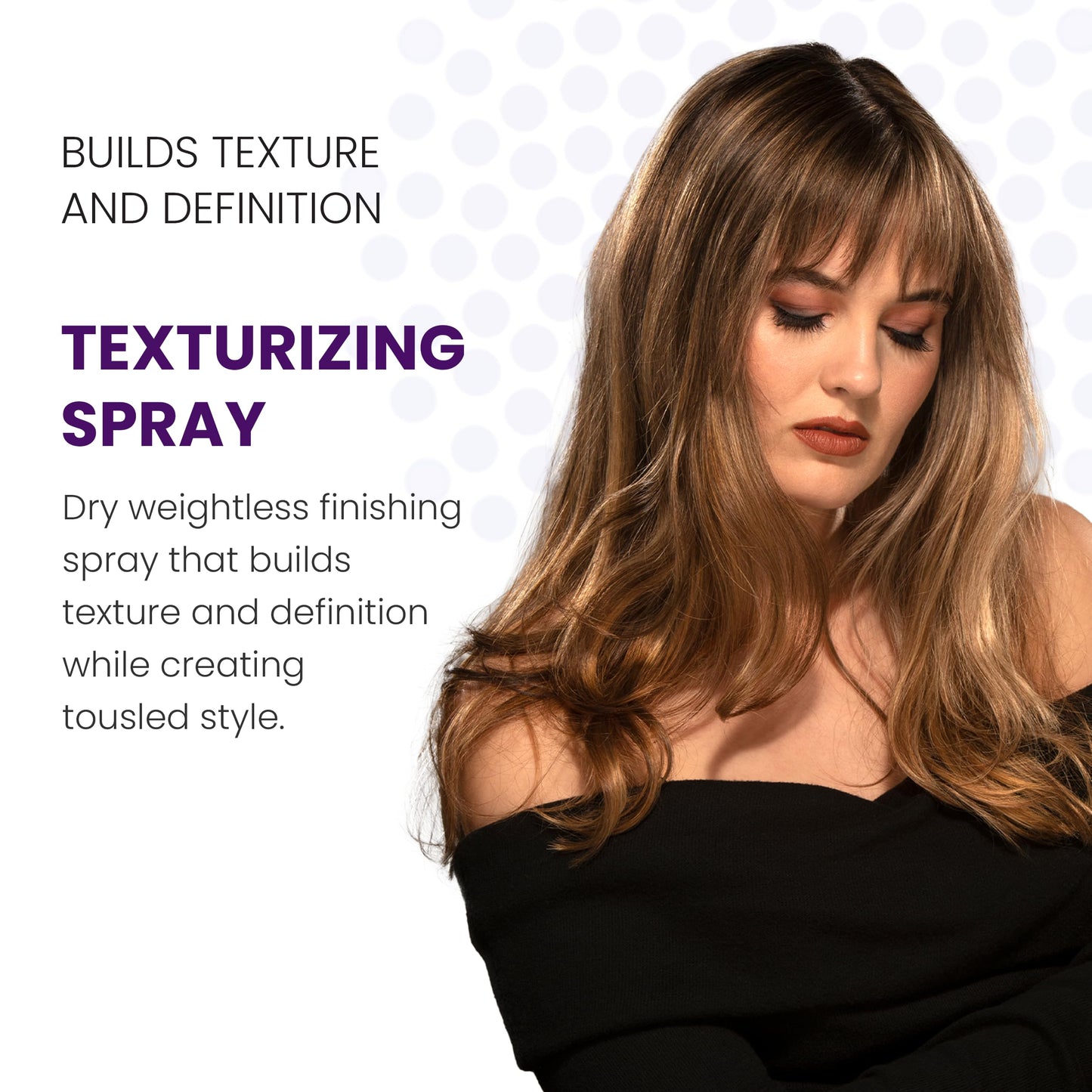 ALOXXI Texturizing Spray Lightweight Spray for Tousled Styles with UV Color Protection, 6.5 Oz