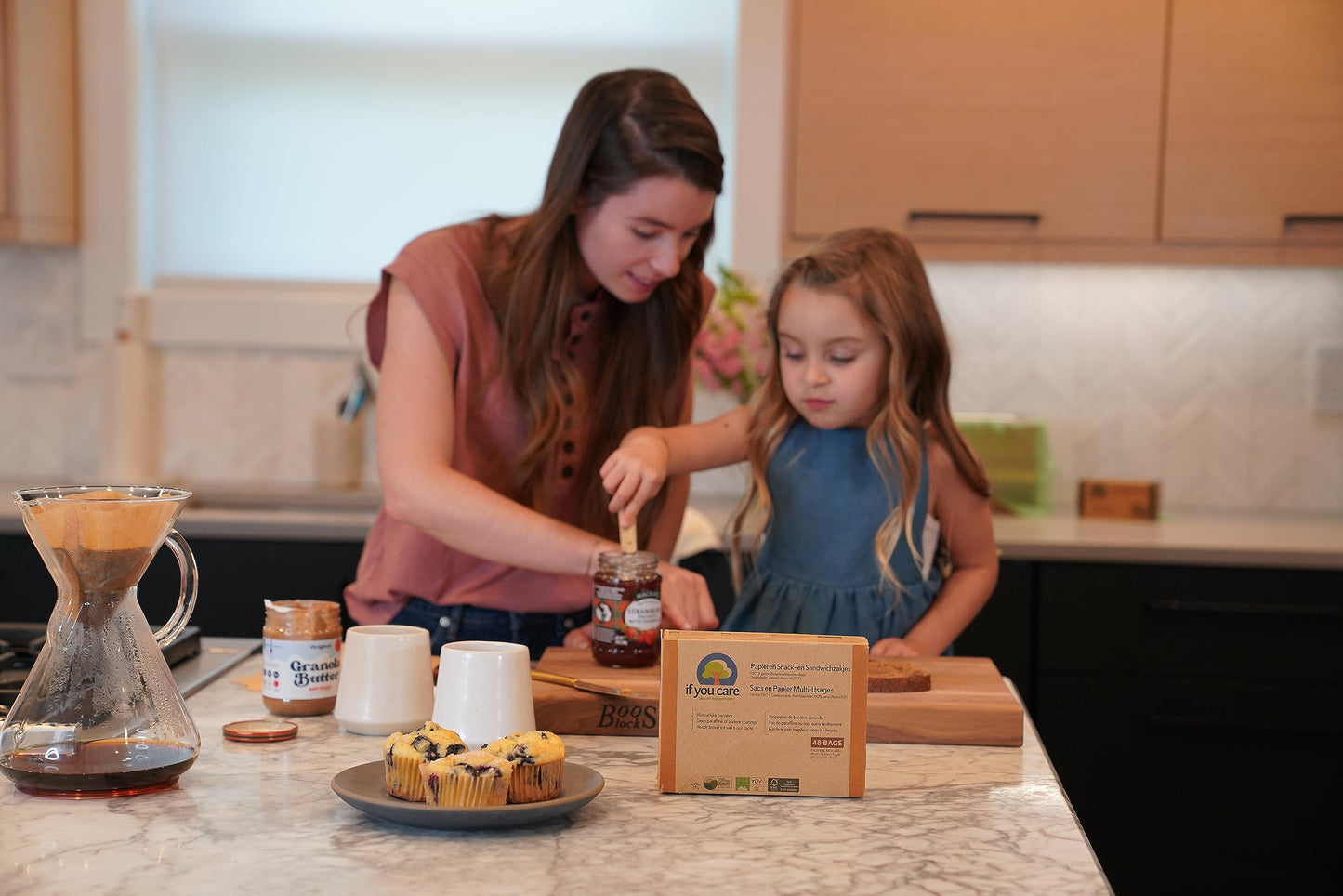 If You Care Sandwich Bags, Natural , 48 Count