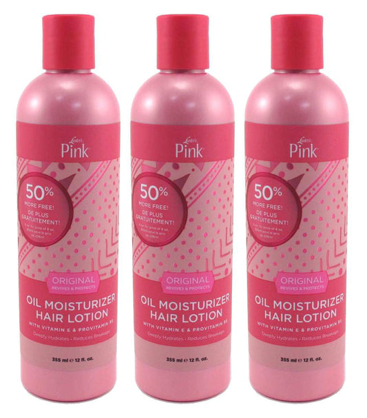 Lusters Pink Lotion Original 12 Ounce Bonus Original (Pack of 3)
