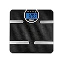 Thinner by Conair Scale for Body Weight, Digital Bathroom Scale with Body Fat, Muscle and BMI in Black