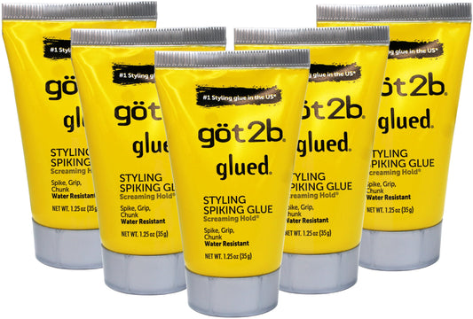 Schwarzkopf got2b Glued Styling Spiking Glue 1.25 oz (Pack of 5)