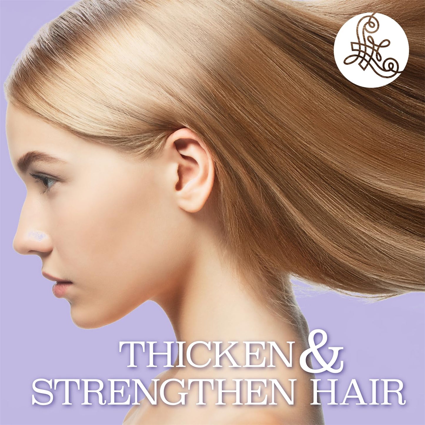Luseta Biotin B-Complex Thickening Shampoo for Hair Growth and Strengthener - Hair Loss Treatment for Thinning Hair With Biotin Caffein and Argan Oil