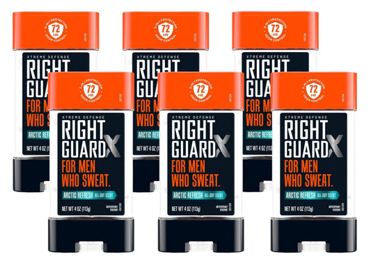 Right Guard Xtreme Defense Arctic Refresh Gel 4 Ounce Men (Pack of 6) Beauty and Personal Care Right Guard