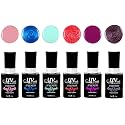 UV-NAILS Gel nail polish cure with UV or LED nail lamp gel polish for nails Set of 6 (BARCELONA) Beauty & Personal Care UV-NAILS
