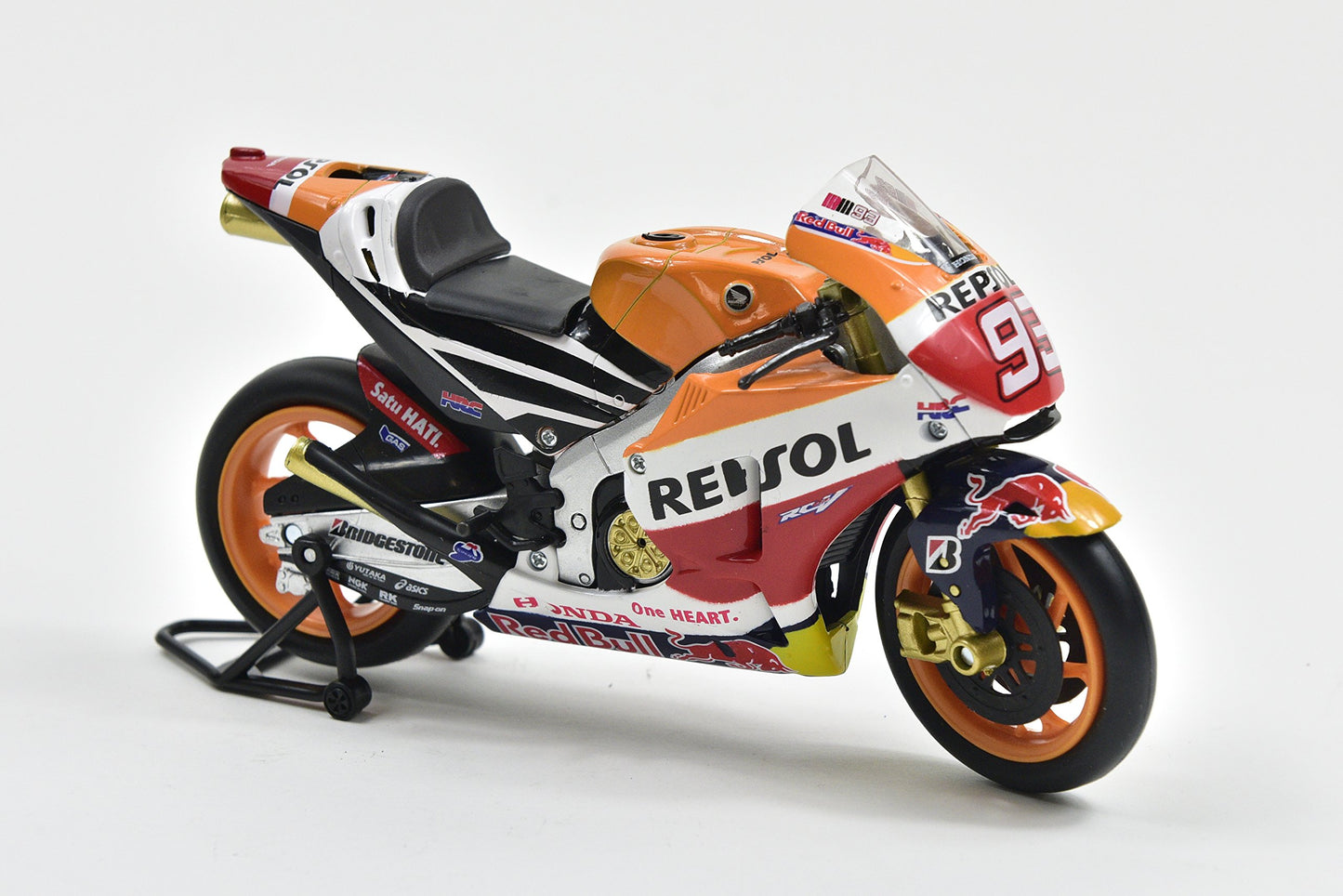 New Ray Honda RC213V Motorcycle #93 Marc Marquez Repsol Honda Team MotoGP (2015) 1/12 Diecast Model