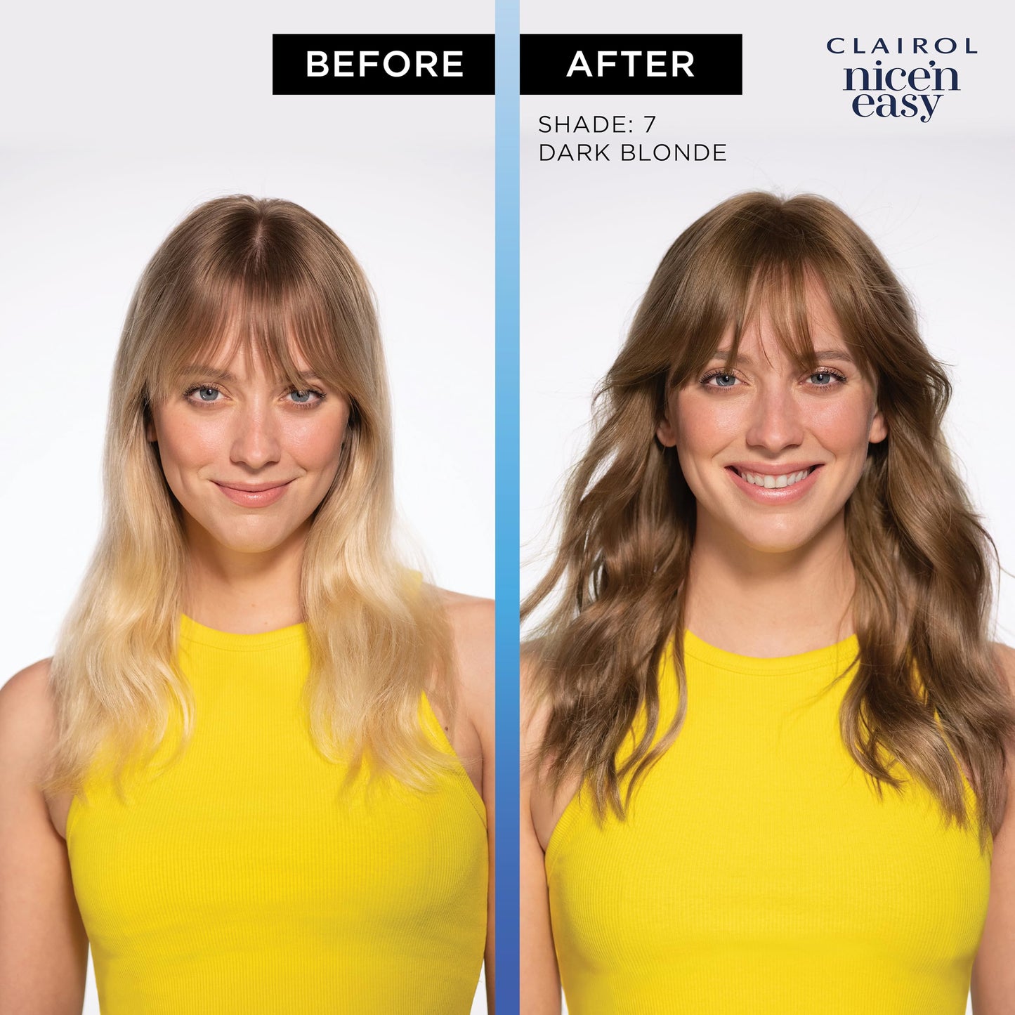 Clairol Nice'n Easy Permanent Hair Dye, 6A Light Ash Brown Hair Color, Pack of 1 - Packaging May Vary
