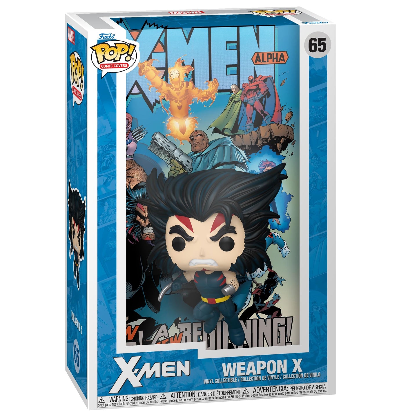 Funko Pop Comic Cover: Marvel - X-Men Age of Apocalypse - Weapon X - Marvel Comics - Collectable Vinyl Figure - Gift Idea - Official Merchandise…