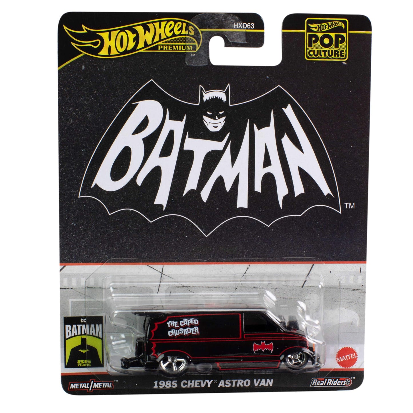 Hot Wheels Pop Culture- 1985 Chevy Astro Van (Batman)
