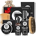 Christmas Gifts for Men - Beard Kit for Men's Self-care, Outfits Men's Grooming Routine, Anniversary | Birthday Gifts for Him Husband Boyfriend Dad