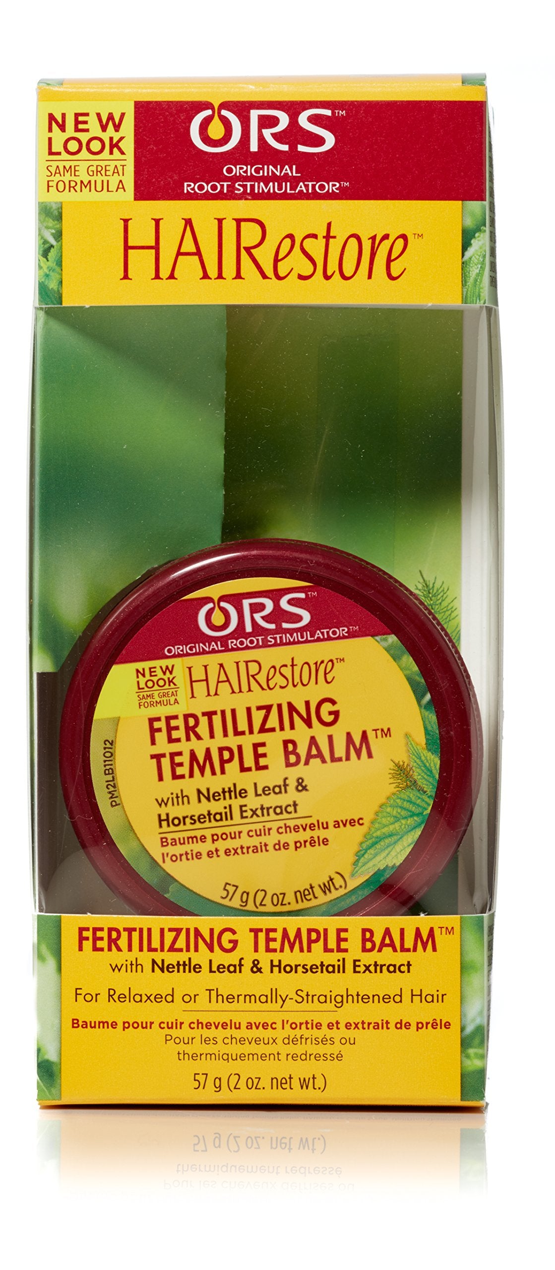 ORS HAIRestore Fertilizing Temple Balm with Nettle Leaf and Horsetail Extract 2 oz (Pack of 3)