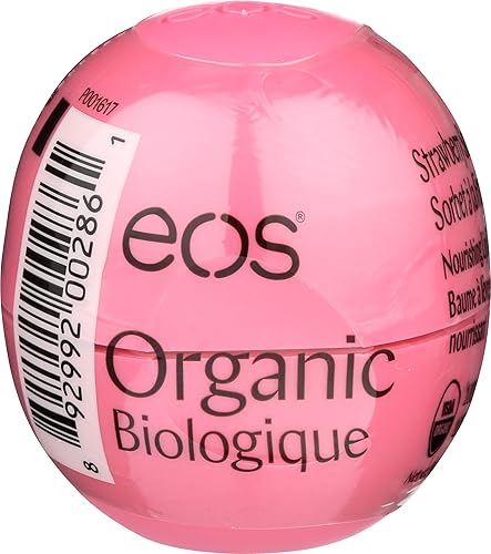 eos Lip Balm Smooth Sphere, Strawberry Sorbet, 0.25 Oz
