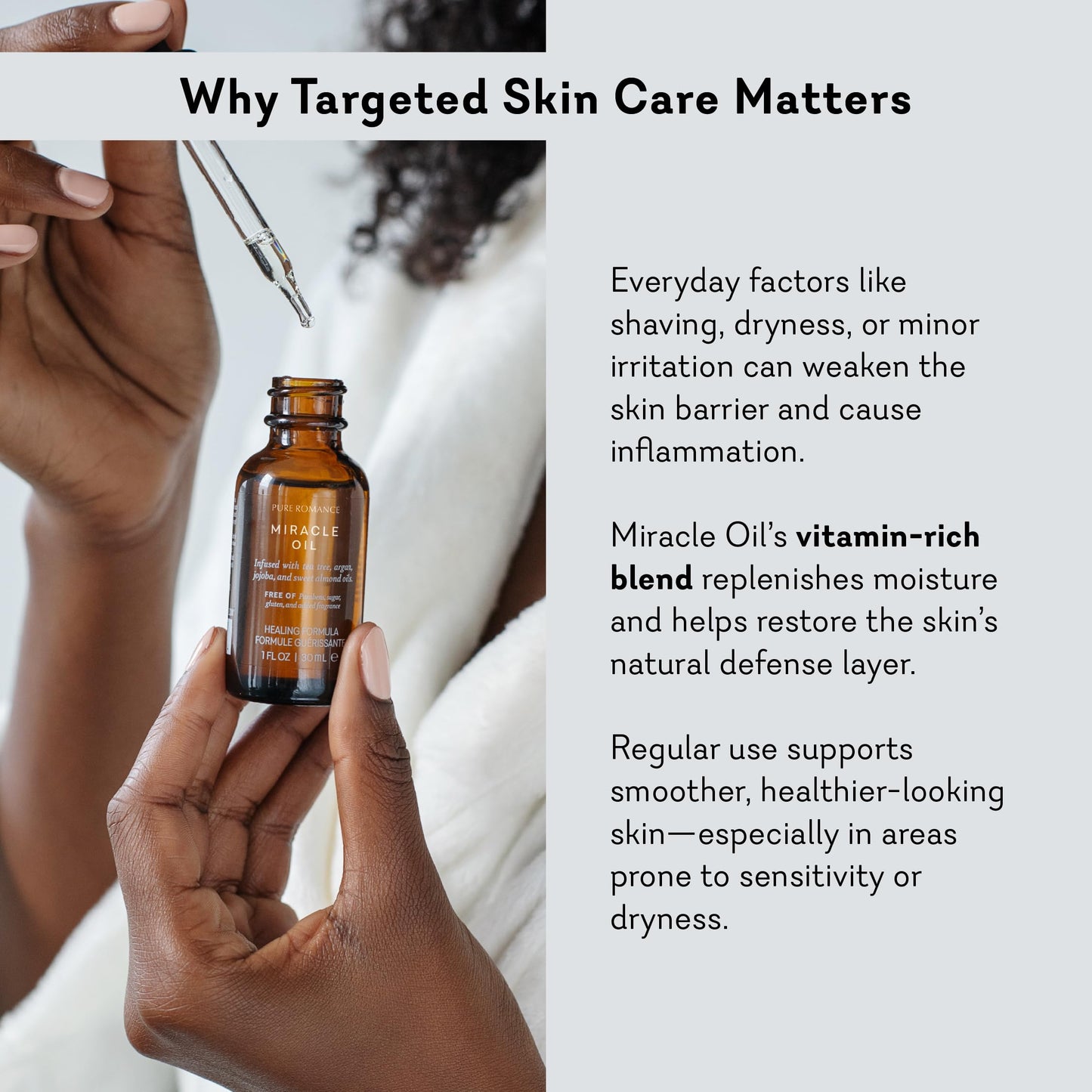 Pure Romance HeLi Miracle Oil | Natural Body Oil