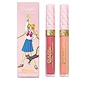 ColourPop x Sailor Moon Ultra Lip Set - High-Shine, Non-Sticky & Hydrating Pink Lip Gloss & Diffused Matte Lipstick Set with a Flexible Paddle