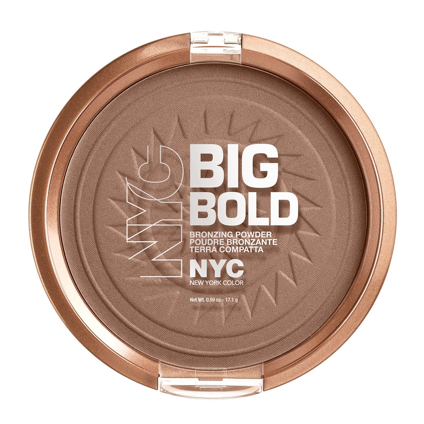 N.Y.C. BIG BOLD BRONZING POWDER #602 METROPOLITAN