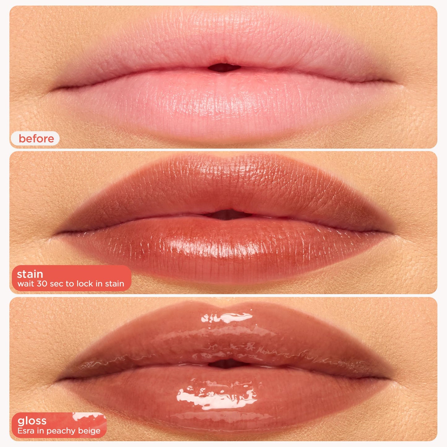 tarte maracuja juicy lip tattoo - Transfer Proof Lip Stain Tint & Nourishing Gloss Combo, 2 in 1 Lipgloss Makeup with Hyaluronic Acid and Vitamin E