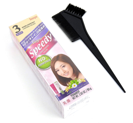 SPEEDY HAIR DYE COLORS #3 Warm Chestnut