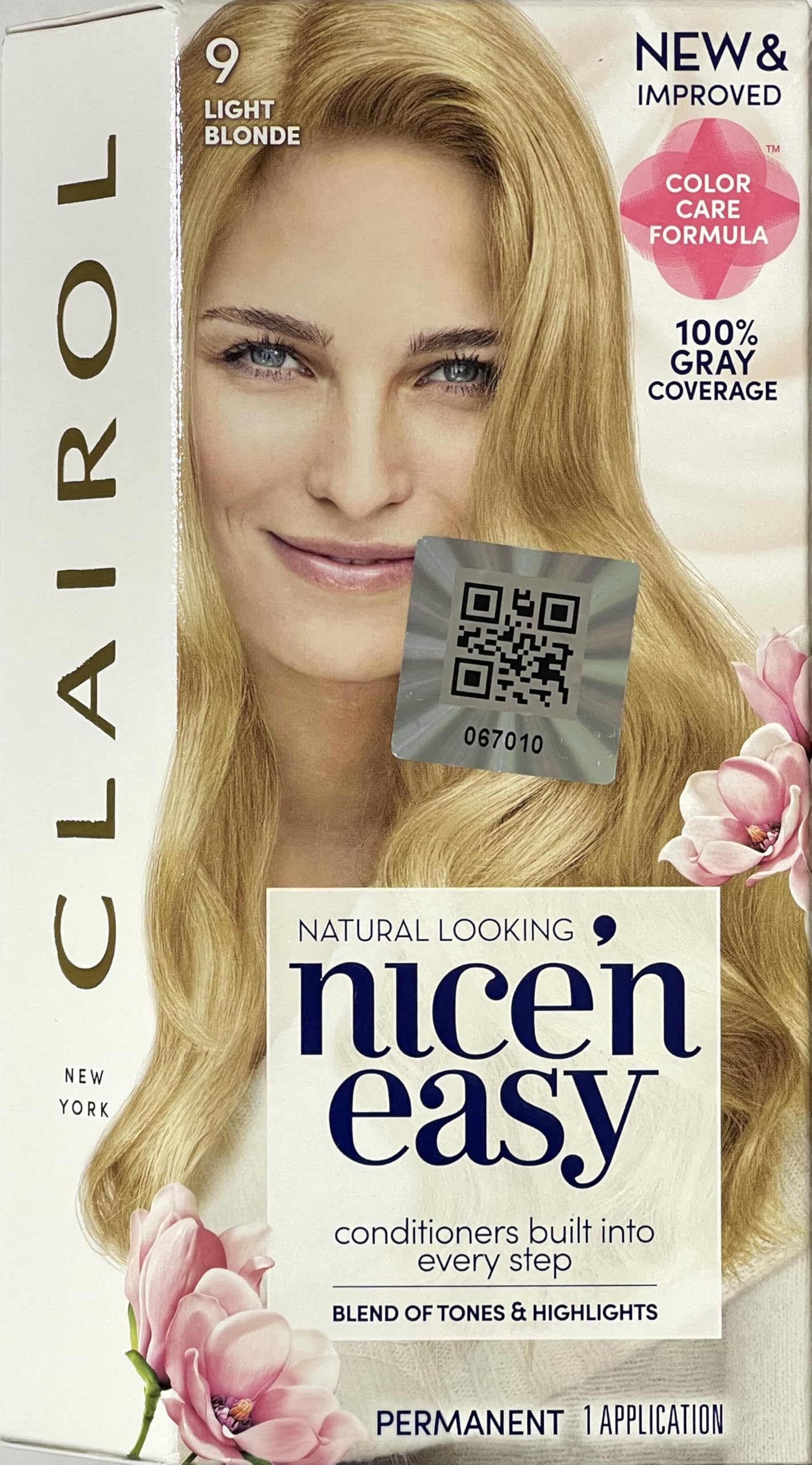 Clairol Nice 'n Easy Permanent Color [9] Light Blonde 1 Kit